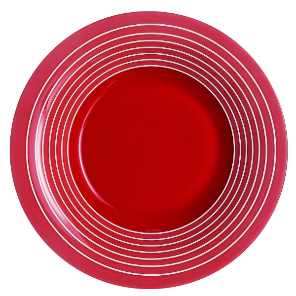 Фото - Тарілка супова Luminarc Factory Red 21,5 см (P3264)