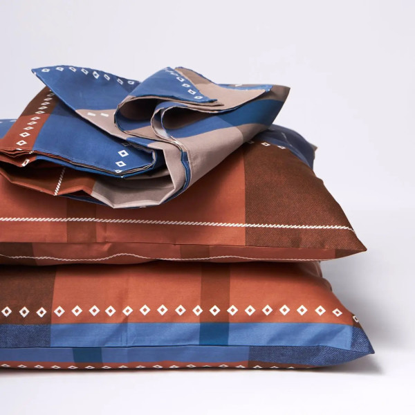 Фото - Комплект постільної білизни Moon&Star Мікросатин Premium Plaid Perfection 160х220 +нав. 70х70 см 2 шт. (MS-890000650)