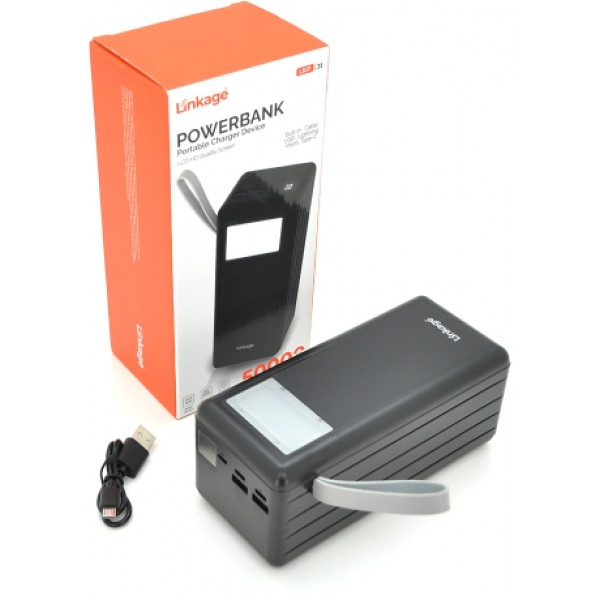 Фото - Батарея мобільна Patriot Power bank Linkage LKP-31 50000mAh Black