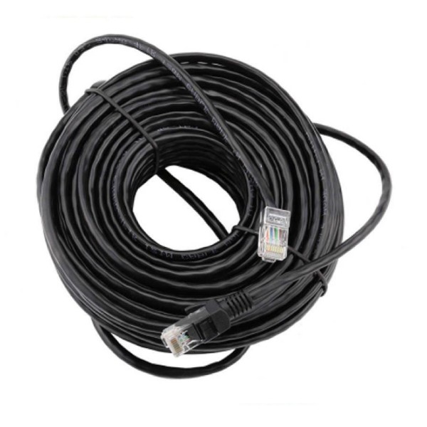 Фото - Кабель патч-корд Ritar RJ-45 Cat.5e CCA 30 m Black (PCR-CCA/30Bk)