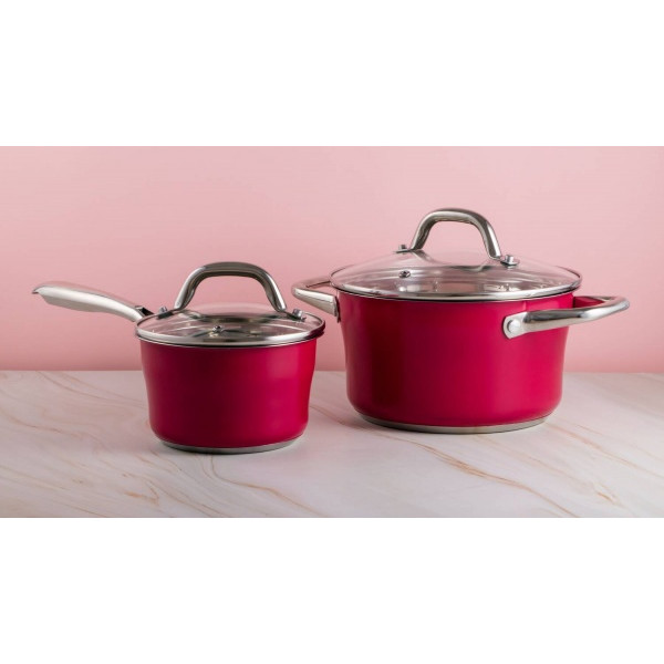 Фото - Каструля Pepper Camellia 22x12.5 см 4.5 л (PR-2403-22)