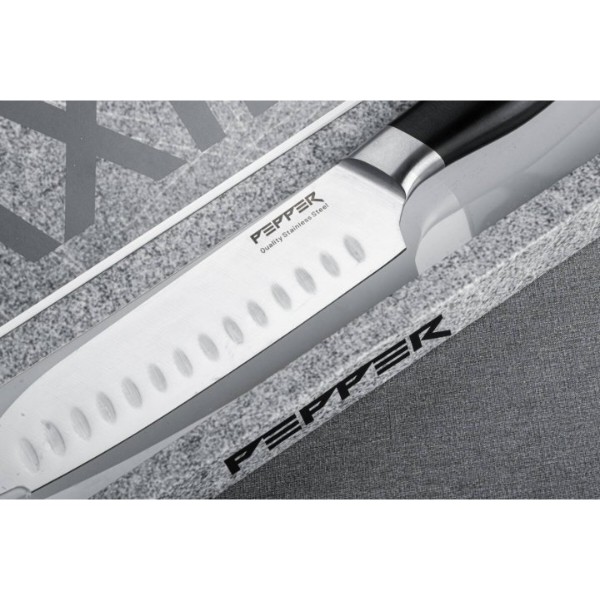 Фото - Ніж сантоку Pepper Maximus 17.5 см (PR-4005-6)