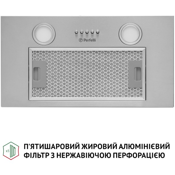 Фото - Витяжка вбудована Perfelli BI 5252 I 700 LED
