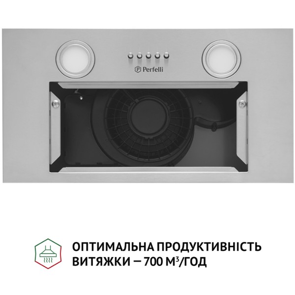 Фото - Витяжка вбудована Perfelli BI 5252 I 700 LED