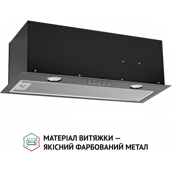 Фото - Вытяжка встраиваемая Perfelli BI 6512 A 1000 BL LED