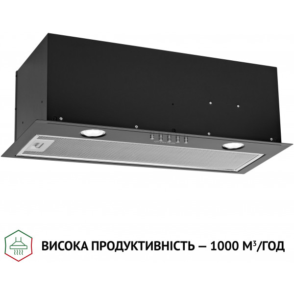 Фото - Вытяжка встраиваемая Perfelli BI 6512 A 1000 BL LED