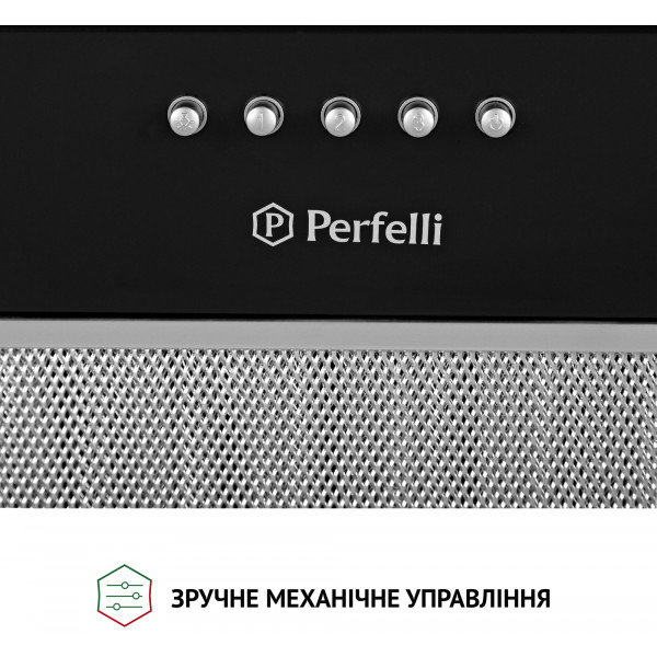 Фото - Вытяжка встраиваемая Perfelli BI 6512 A 1000 BL LED
