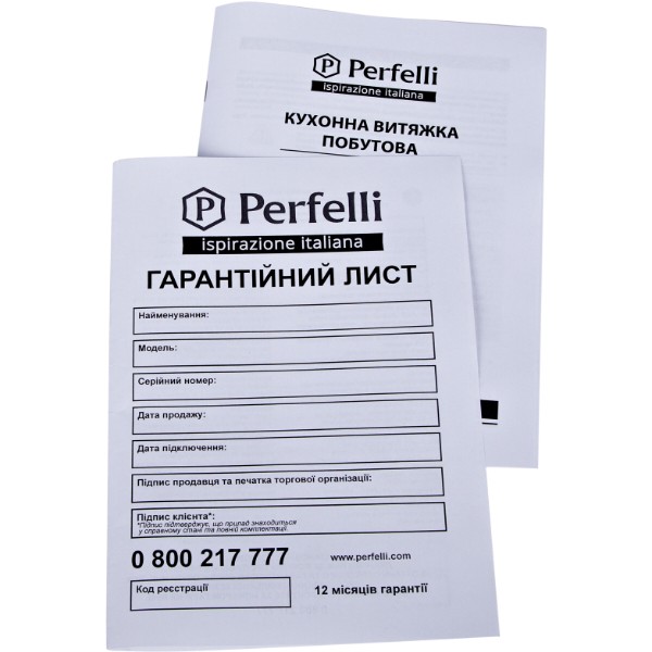 Фото - Вытяжка встраиваемая Perfelli BI 6512 A 1000 I LED