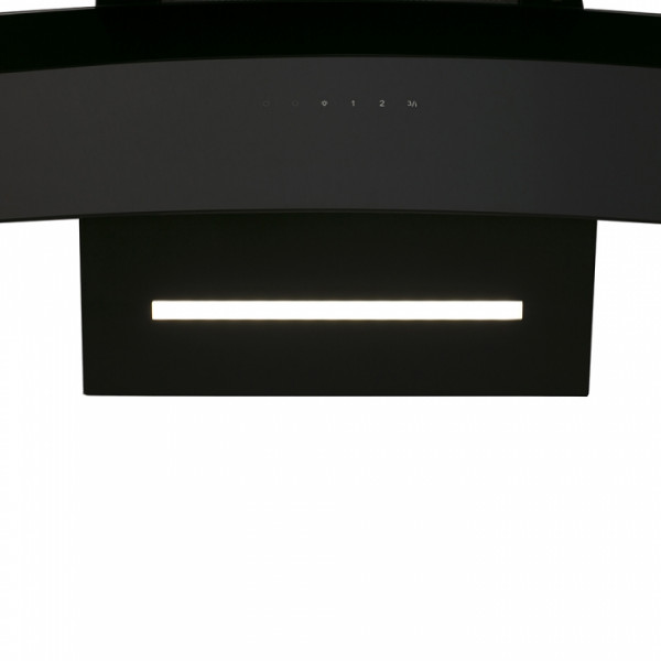 Фото - Витяжка декоративна Perfelli DNS 6363 B 750 BL LED Strip