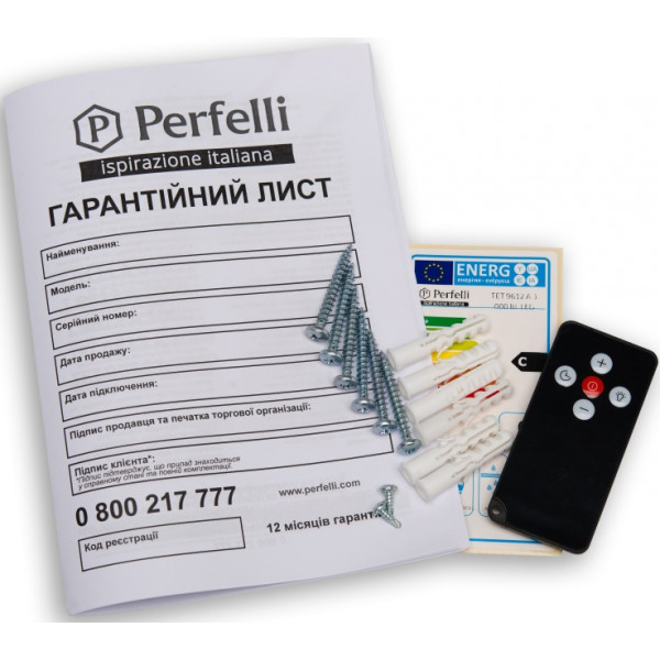 Фото - Вытяжка декоративная Perfelli TET 9612 A 1000 BL LED