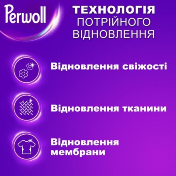 Фото - Засіб для делікатного прання Perwoll Догляд та освіжаючий ефект 2000 мл