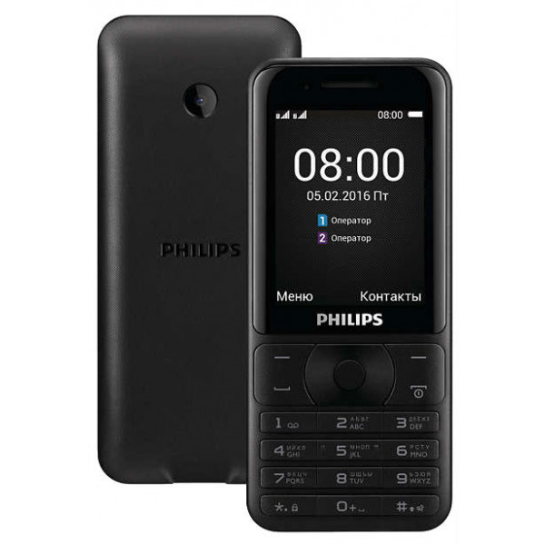 Фото - Мобильный телефон Philips Xenium E181 D/S Black