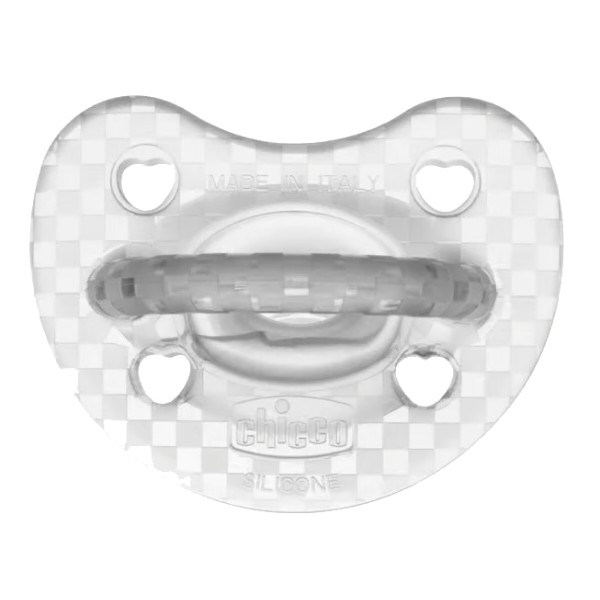 Фото - Ортодонтична пустушка Chicco Physioforma Crystal 2- 6 місяців 2 шт. (73088.31)