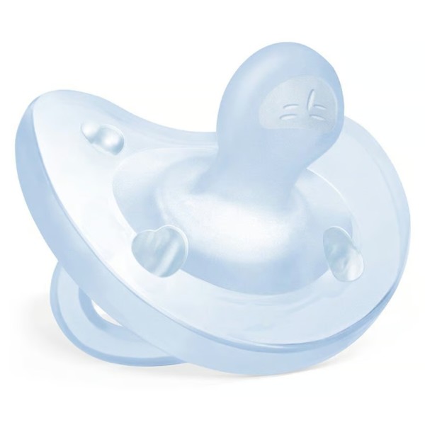 Фото - Ортодонтична пустушка Chicco Physioforma Soft силіконова від 0 до 6 м (73091.94)