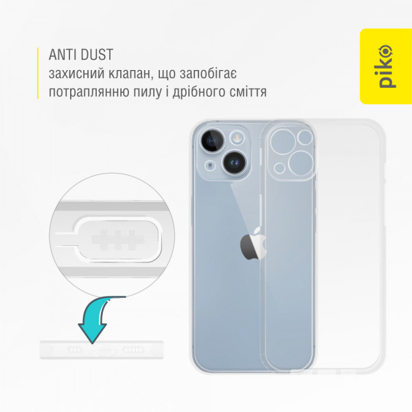 Фото - Чохол для смартфону Piko Anti Dust for Apple iPhone 14 (1283126554353)
