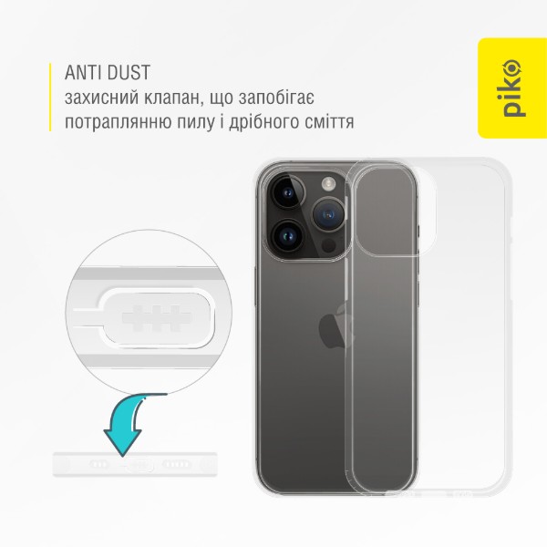 Фото - Чохол для смартфону Piko Anti Dust for Apple iPhone 14 Pro (1283126554377)