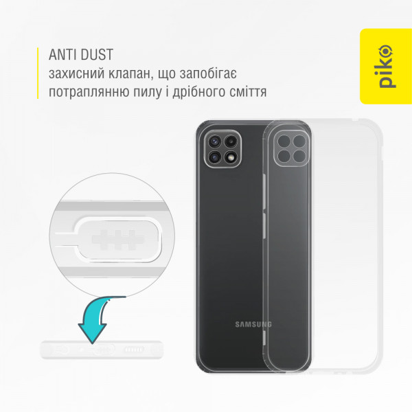 Фото - Чохол для смартфону Piko Anti Dust for Samsung Galaxy A22 5G (1283126568381)