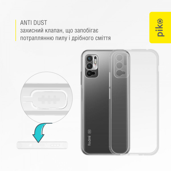 Фото - Чехол для смартфона Piko Anti Dust for Xiaomi Redmi Note 10 5G (1283126554865)