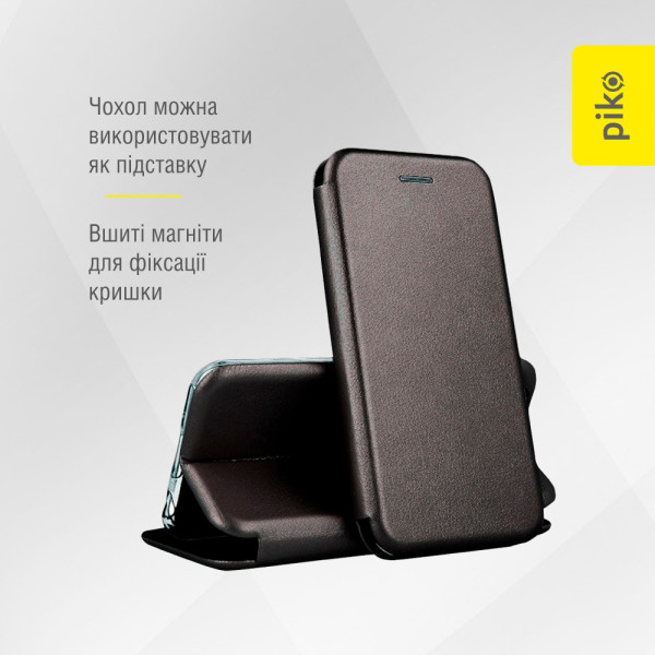 Фото - Чохол для смартфону Piko Elegance for ZTE Blade A35 чорний (1283126616044)
