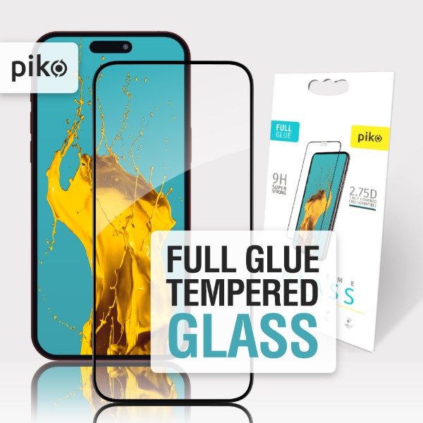 Фото - Защитное стекло для смартфона Piko Full Glue for Apple iPhone 15 Pro Max (1283126575488)