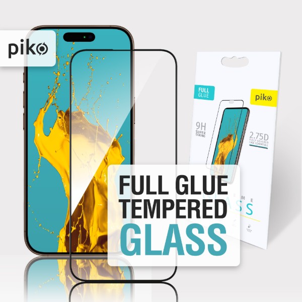 Фото - Защитное стекло для смартфона Piko 9H for Apple iPhone 16 Pro Max Black (1283126594809)