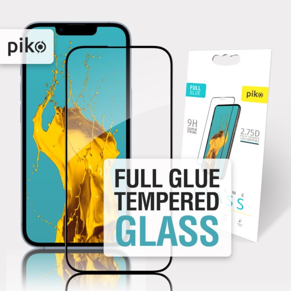 Фото - Захисне скло для смартфону Piko 9H for Apple iPhone 17e / 13 / 13 Pro / 14 / 16e Black (1283126636974)
