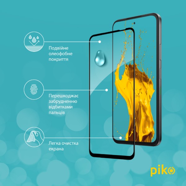 Фото - Захисне скло для смартфону Piko 9H for Infinix Hot 60 Black (1283126630248)
