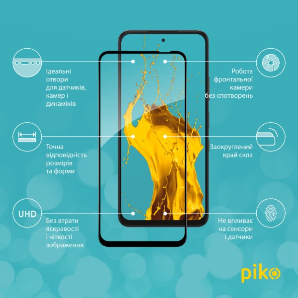 Фото - Защитное стекло для смартфона Piko 9H for Infinix Hot 60i 4G (1283126627729)
