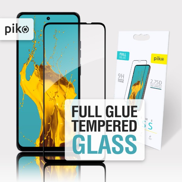 Фото - Захисне скло для смартфону Piko 9H for Moto G57 Power / G57 Black (1283126634475)