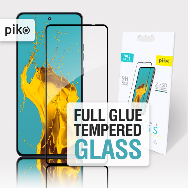 Фото - Захисне скло для смартфону Piko 9H for Moto G86 / G86 Power Black (1283126627620)