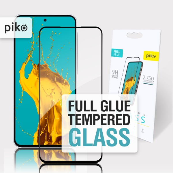 Фото - Захисне скло для смартфону Piko Full Glue for Samsung Galaxy A57 Black (1283126634925)