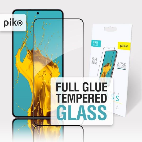 Фото - Защитное стекло для смартфона Piko 9H for Samsung Galaxy S25 Edge Black (1283126630163)
