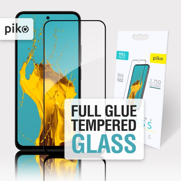 Фото - Захисне скло для смартфону Piko 9H for Xiaomi Redmi 15 4G / Redmi 15 Black (1283126625718)