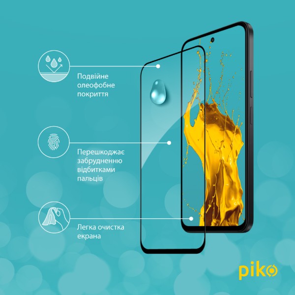 Фото - Захисне скло для смартфону Piko 9H for Xiaomi Redmi 15 4G / Redmi 15 Black (1283126625718)