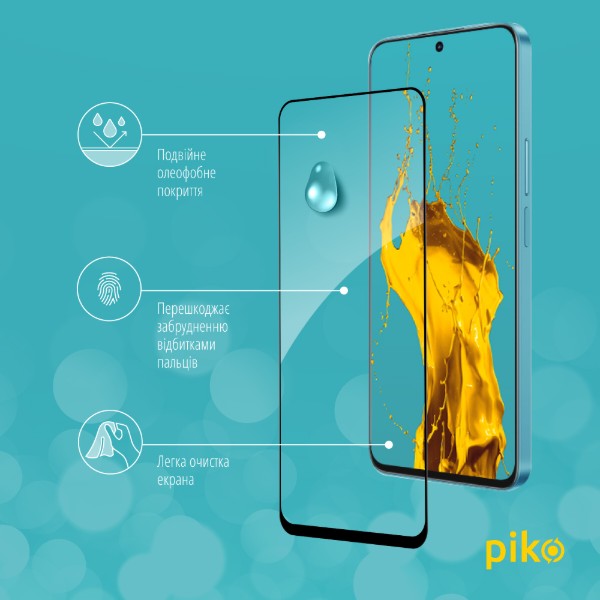 Фото - Захисне скло для смартфону Piko Full Glue for Honor X8A (1283126591167)