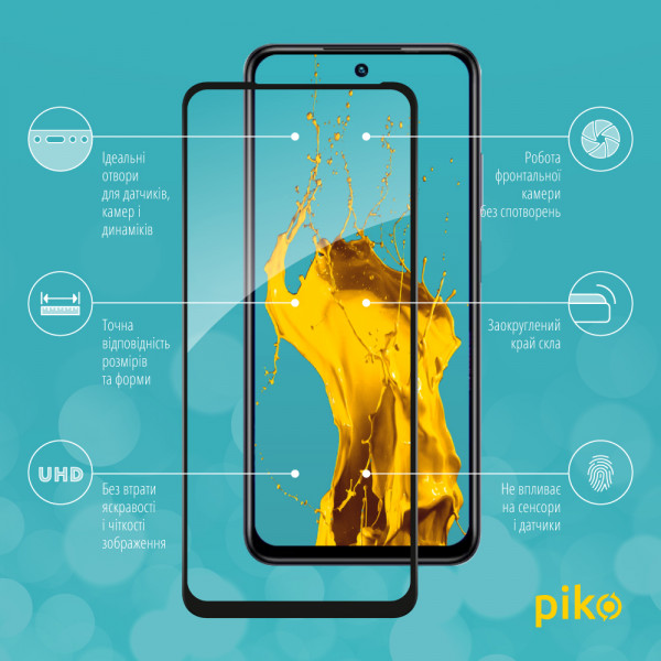 Фото - Захисне скло для смартфону Piko Full Glue for Infinix Hot 30 Play (1283126589553)