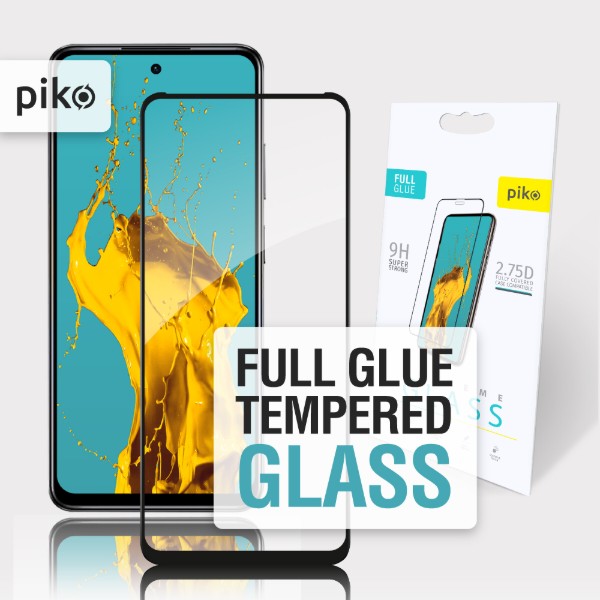 Фото - Защитное стекло для смартфона Piko Full Glue for Infinix Hot 40i Black Paper pack (1283126588969)