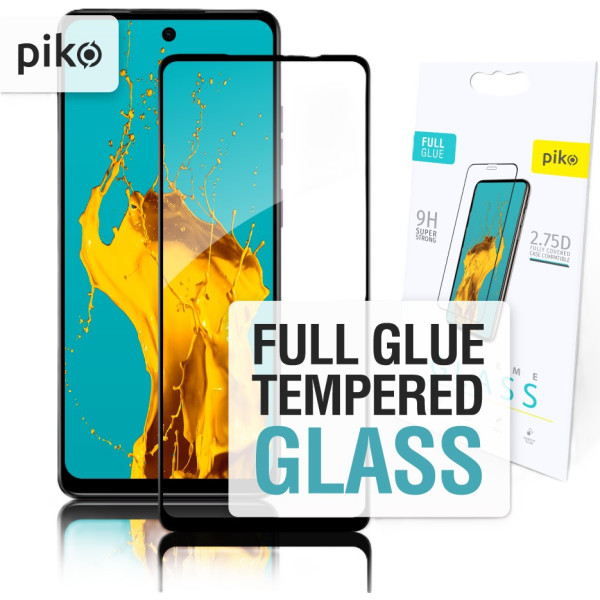 Фото - Захисне скло для смартфону Piko 9H for Motorola E14 Black (1283126597725)