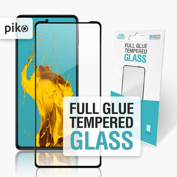 Фото - Захисне скло для смартфону Piko Full Glue for MOTO EDGE 30 Pro 5G Black (1283126528583)