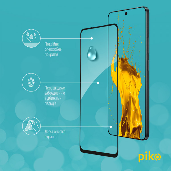 Фото - Захисне скло для смартфону Piko Full Glue for Oppo A58 4G (1283126583506)