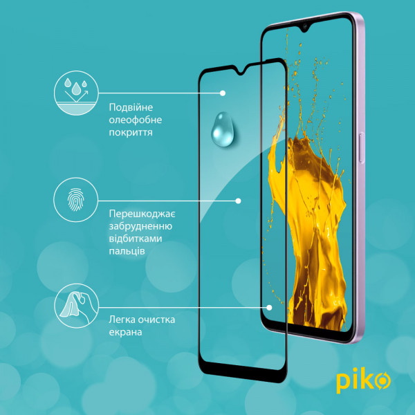 Фото - Захисне скло для смартфону Piko Full Glue for Oppo A58 (1283126565182)