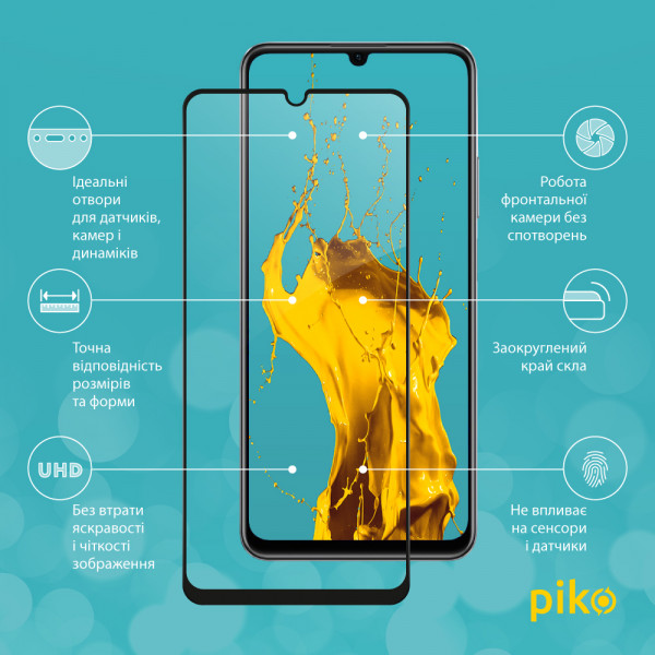 Фото - Защитное стекло для смартфона Piko Full Glue for RealMe C53 (1283126577840)