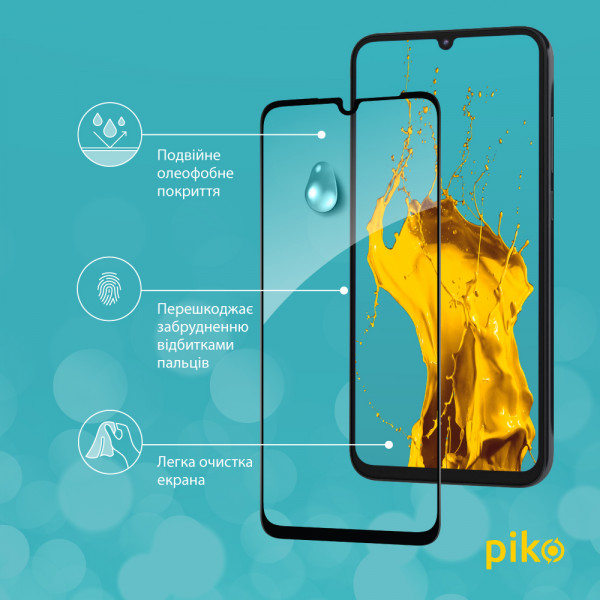 Фото - Захисне скло для смартфону Piko Full Glue for Samsung A05 (1283126578335)
