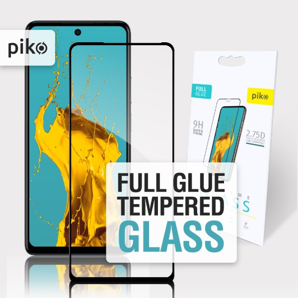 Фото - Защитное стекло для смартфона Piko Full Glue for Tecno Spark 20 Pro Black (1283126592423)