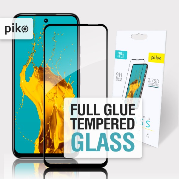 Фото - Защитное стекло для смартфона Piko 9H for Tecno Spark 30C Black (1283126599378)