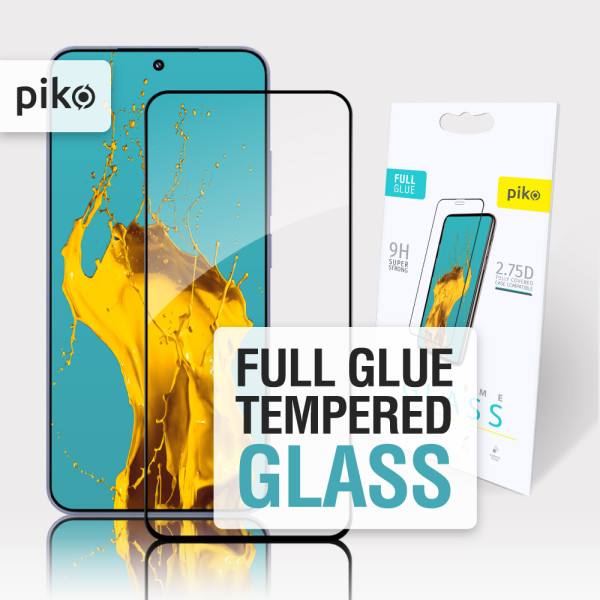 Фото - Защитное стекло для смартфона Piko 9H for Xiaomi 15 Black (1283126607363)