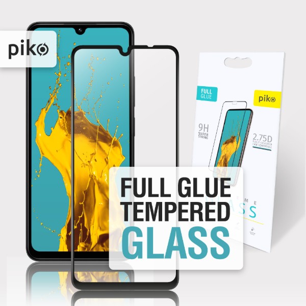 Фото - Защитное стекло для смартфона Piko 9H for Xiaomi Poco C75 Black (1283126607981)