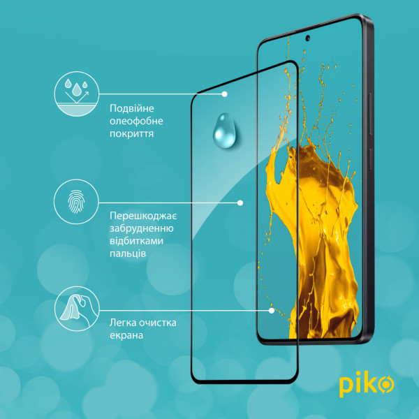 Фото - Захисне скло для смартфону Piko Full Glue for Xiaomi Poco X6 Pro (1283126588754)