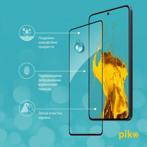 Фото - Захисне скло для смартфону Piko Full Glue for Xiaomi Redmi Note 13 5G (1283126583988)