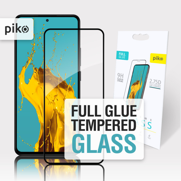 Фото - Защитное стекло для смартфона Piko Full Glue for Xiaomi Redmi Note 14 4G Black (1283126607202)